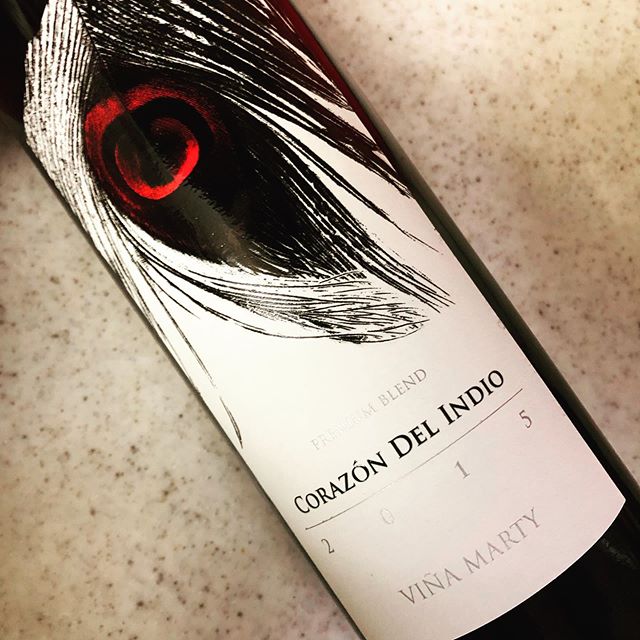 CORAZON DEL INDIO (赤ワイン/チリ)#ワイン#チリ#ペンカウエバレー#カベルネソービニオン#カルメネール#シラー#2015