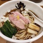 中華そば 満鶏軒(ラーメン/東陽町)<br>ちょっと甘みが強い鴨中華そば(醤油)