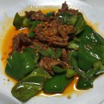 味芳斎 支店(御成門/中国料理)<br>ごはんもビールも進むピーマン・レバー炒め