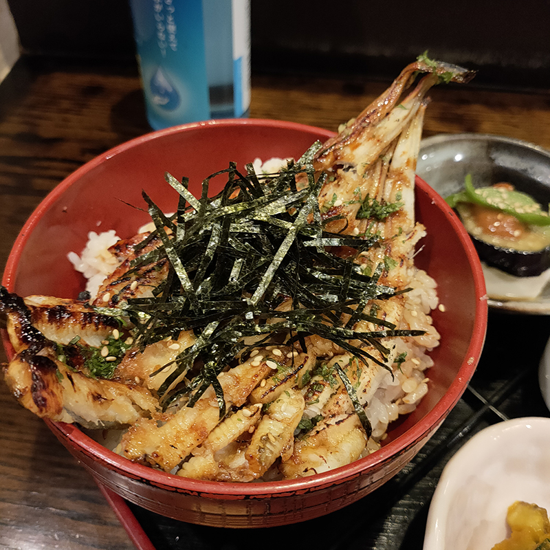會水庵 日本料理 赤坂 Br 充実の特上焼穴子丼