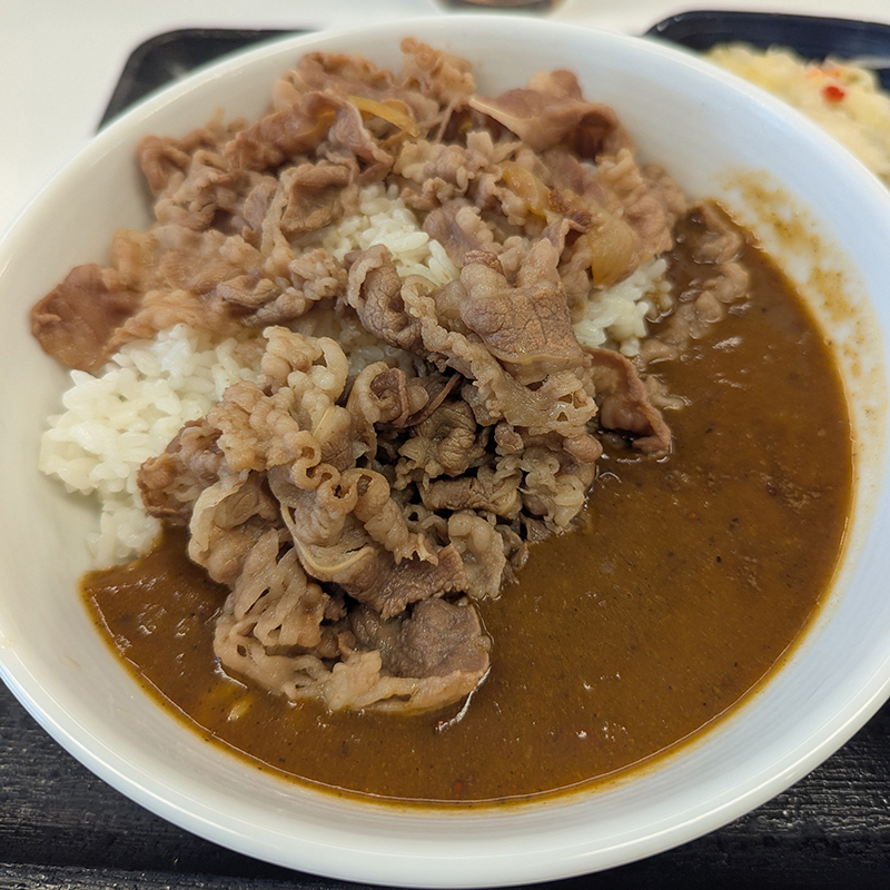 肉だく牛魯珈カレー